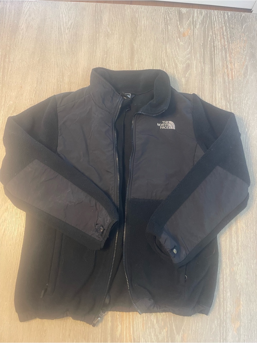 The North Face Black Boy XL or Men’s small Performance Jacket with Nylon Panels